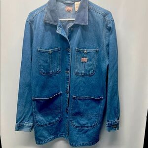 Vintage one of a minimum denim shore, jacket, size, medium